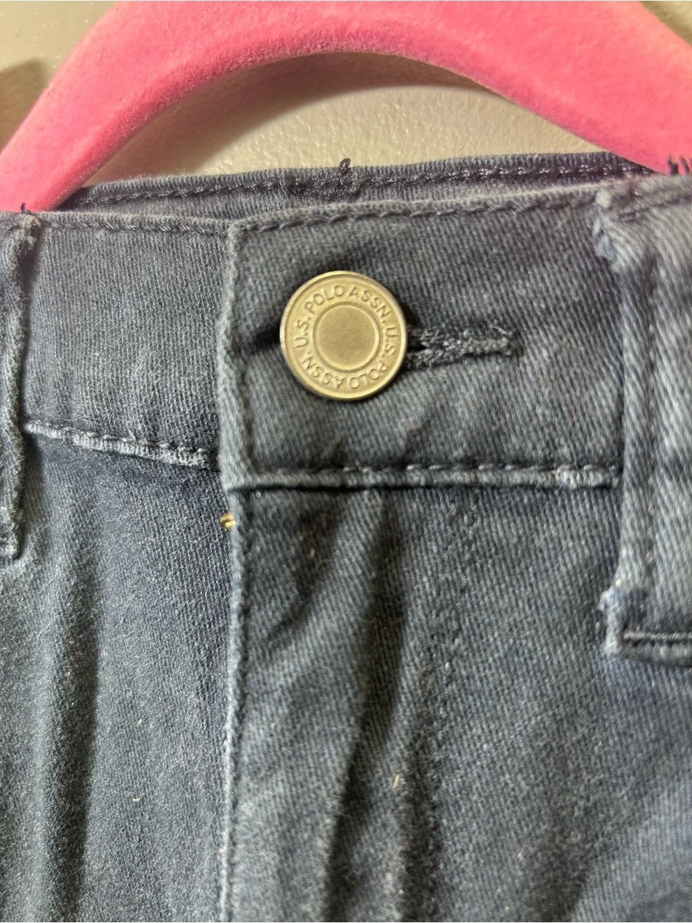 U.S. Polo Assn. Dark Gray Skinny Jeans with Embroidered Logo